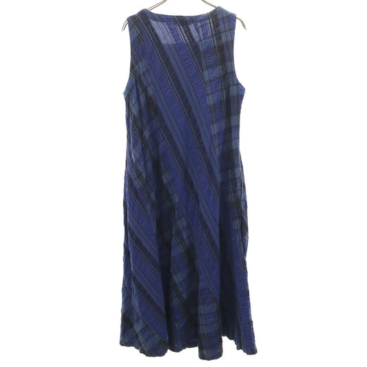 Y's for living Checked Dress Navy