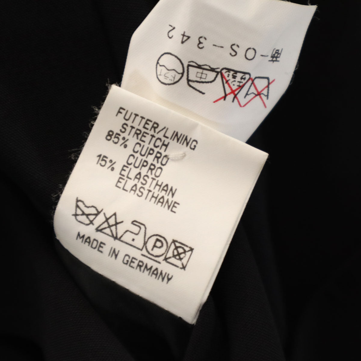 JIL SANDER Tailored Blazer Black Size 36