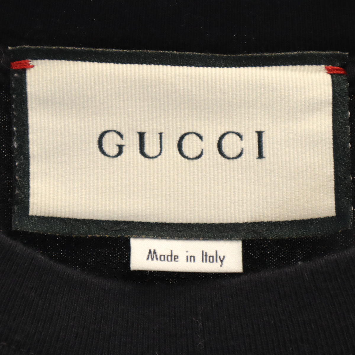 GUCCI Italian Mask T-Shirt Black