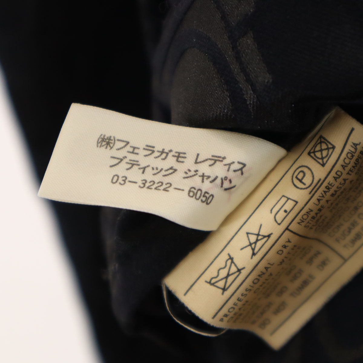 Salvatore Ferragamo 90s Gancini Trench Coat Black Size 42