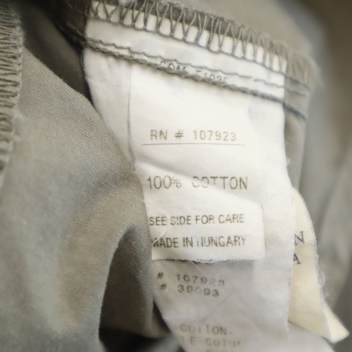 MONCLER Made in Hungary Cotton Button Up Shirt Size S