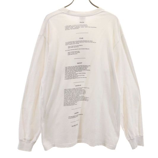 Supreme The Crow Made in USA Long T-Shirt White Size M