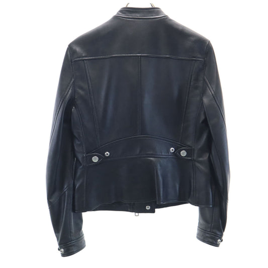 COACH Sheepskin Moto Jacket Black Size S