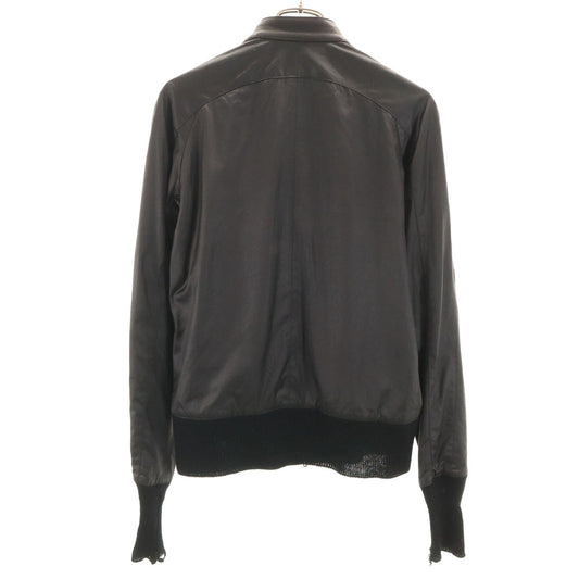 The Viridi-anne Leather Panel Jacket Black Size 1