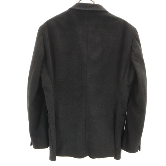ARMANI COLLEZIONI Velour Blazer Black Size 50