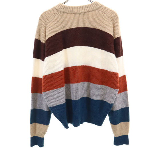 MAISON KITSUNE Striped Long Sleeve Sweater Multi Size XS