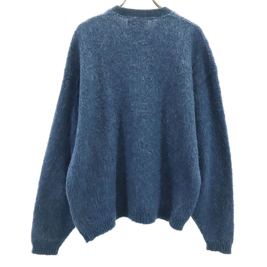 Glen Dee 60s Vintage Long Sleeve Knit Light Blue Size L
