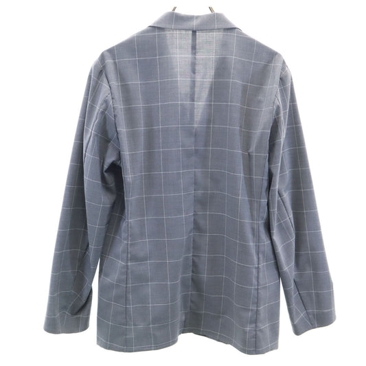 uniform experiment 20SS Windowpane Check Blazer Gray Size 1