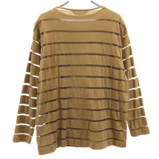 Christian Dior SPORTS 90s Striped Cardigan Brown Size M