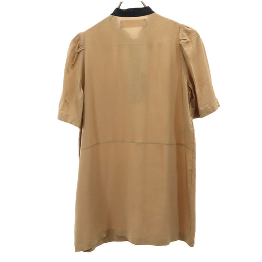 MARNI Silk Short Sleeve Pullover Blouse Size 38
