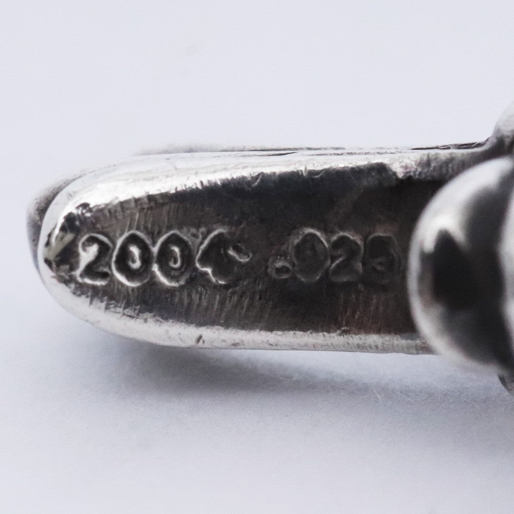 Chrome Hearts Babyfat CH Cross Charm Silver Size F