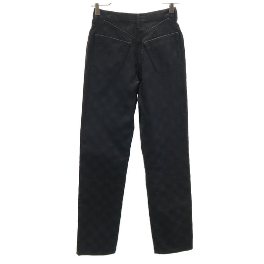 SalvatoreFerragamo Italian Patterned Pants Black Size 38