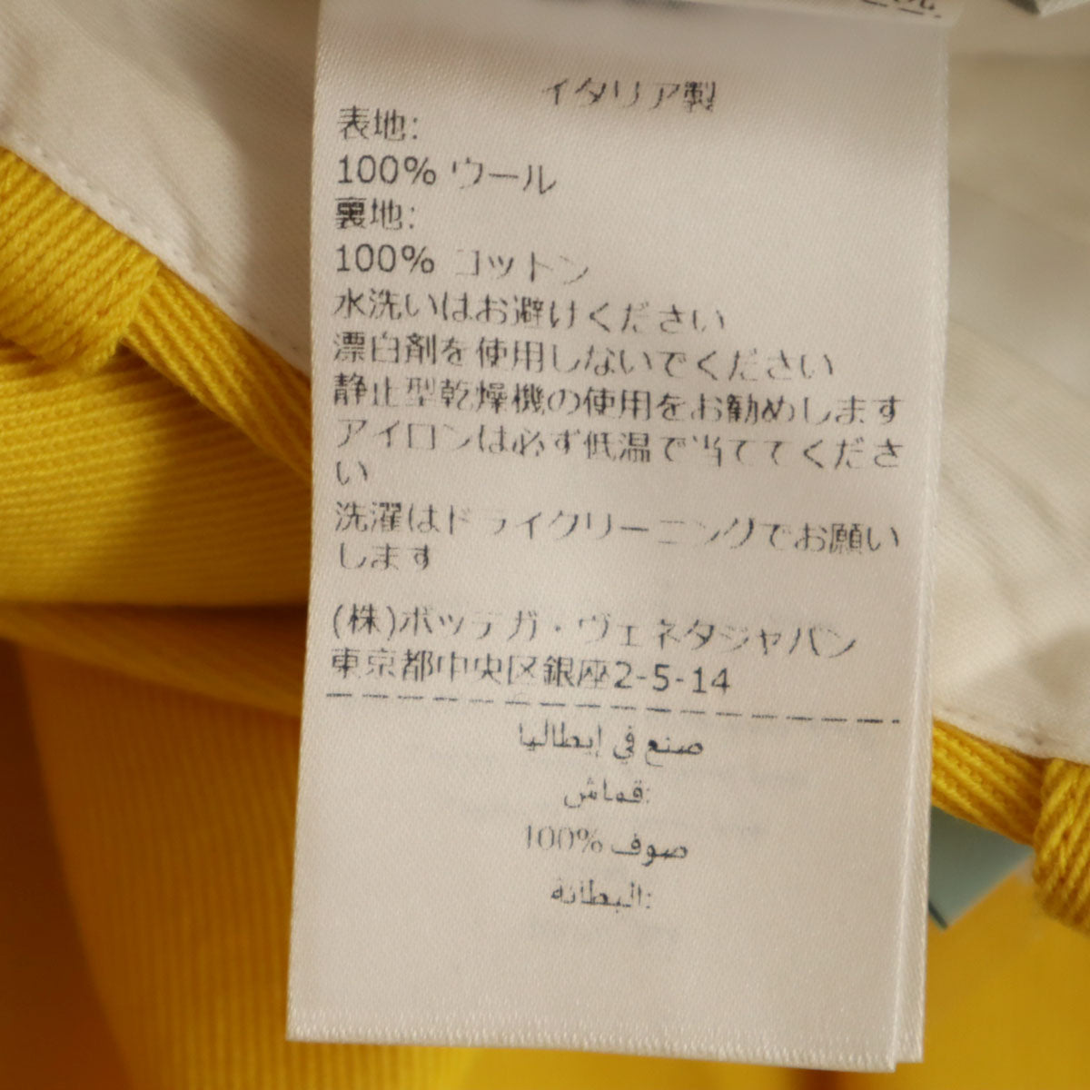 BOTTEGAVENETA Italian Yellow Wide Pants Size 34