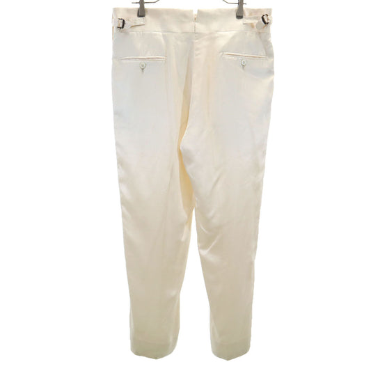 GUCCI Italian Made Slacks White Size XXL