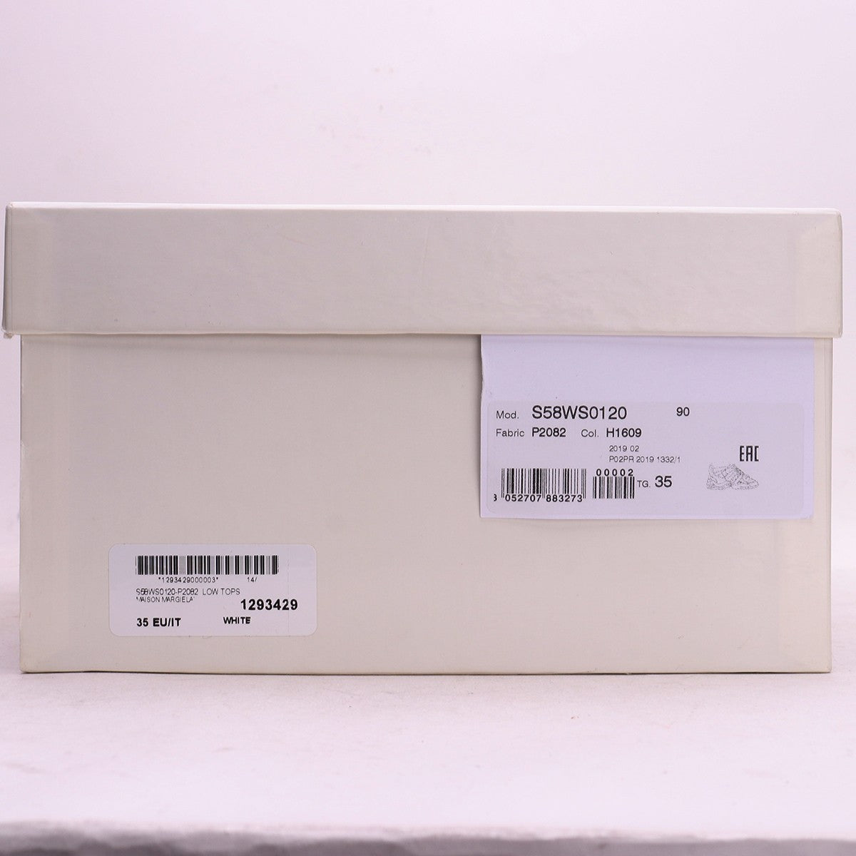 MAISON MARGIELA 19AW Retrofit Sneakers White Size 35
