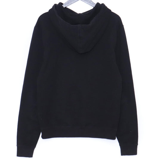 SAINT LAURENT Small Logo Hoodie Black Size XS