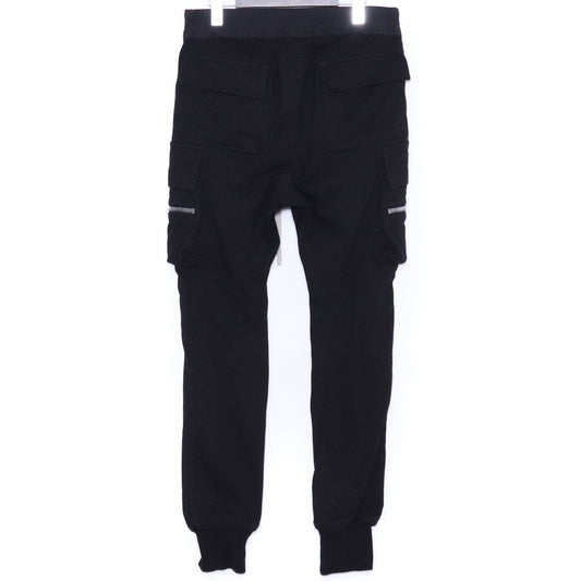RICK OWENS 24SS Mastodon Cargo Pants Black Size 48