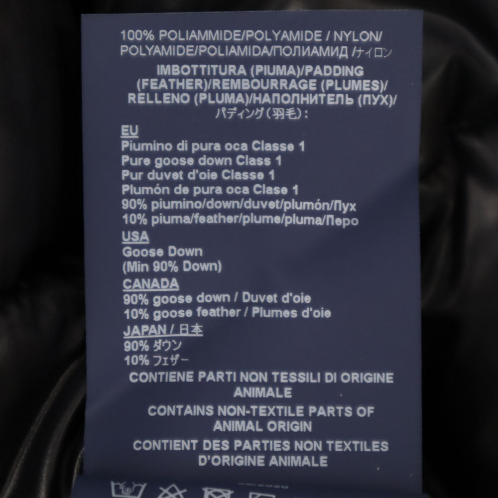 Herno Charcoal Navy Down Coat Size 40