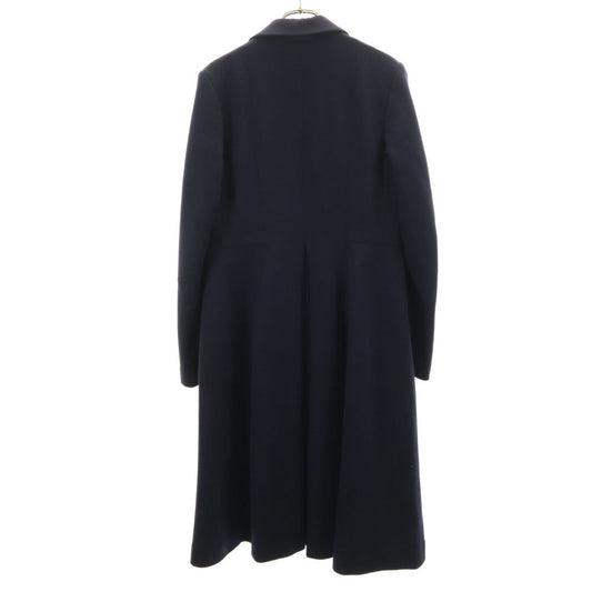 COMME des GARCONS 00s Stand Collar Fly Coat Blue Size S