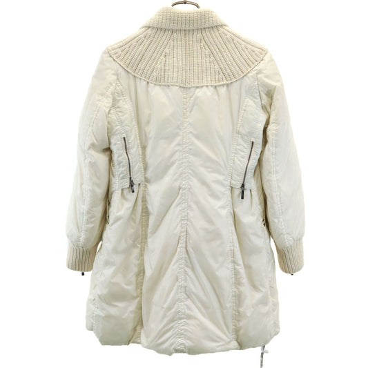 Ermanno Scervino Down Coat Ivory