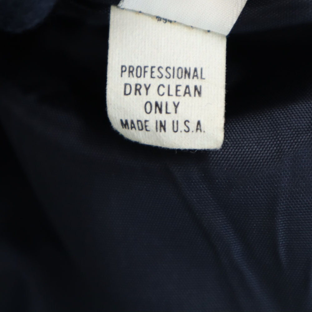 Christian Dior 90s Loro Piana Lamb Wool Coat Navy Size 6
