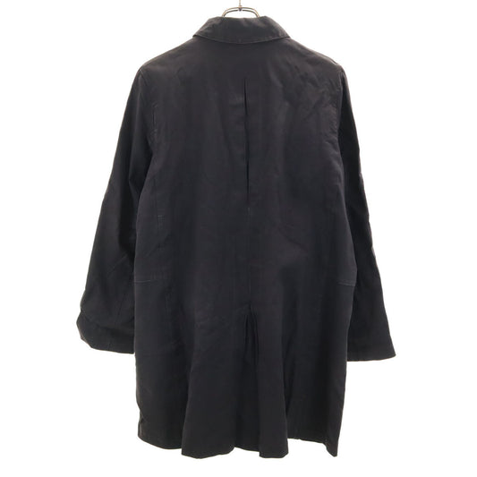 HERMES Scotland Balmacaan Coat Brown Size M