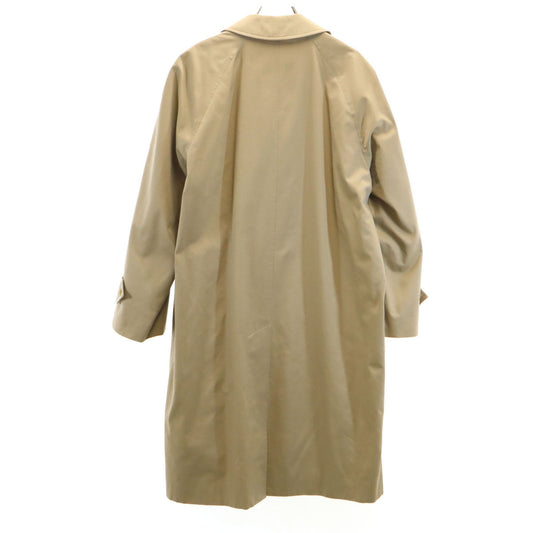 Burberrys 90s British Vintage Balmacaan Coat Beige Size 44