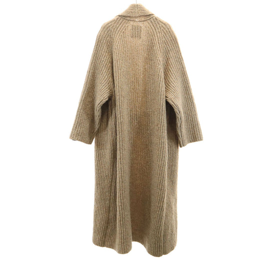 Emporio Armani Long Sleeve Knit Gown Cardigan Brown Size 40