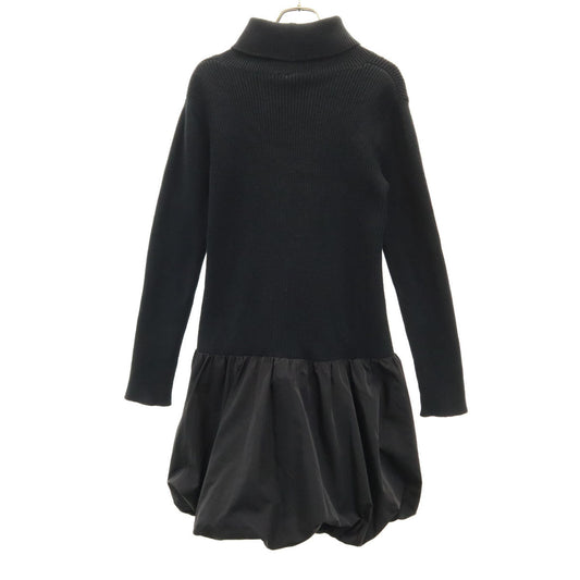 FOXEY NEW YORK Black Turtleneck Dress Size 40