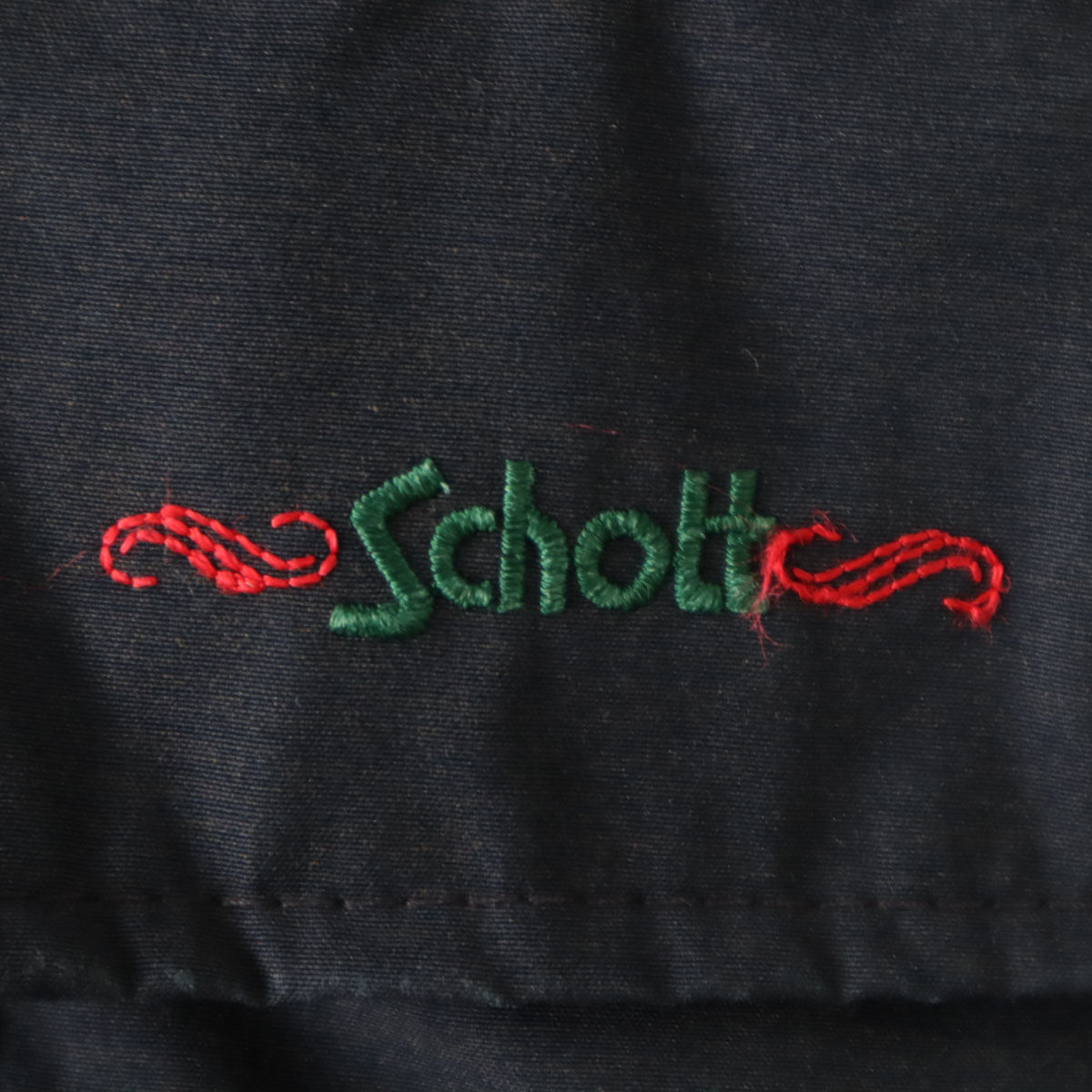 Schott 90s USA Made Down Jacket Navy Size L