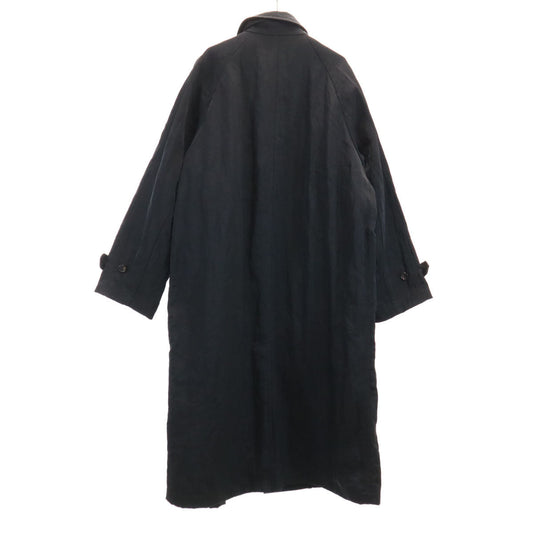 COMME des GARCONS HOMME 1993 Balmacaan Coat Black Size M