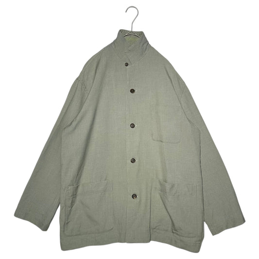 Y's for men 90s Open Collar Front Pocket Jacket Size 3