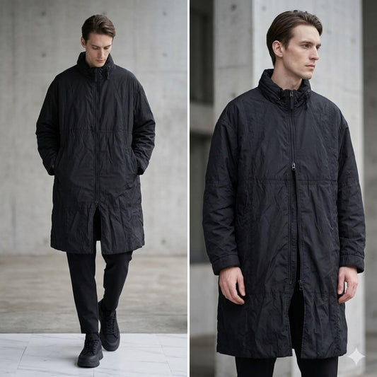 ISSEY MIYAKE MEN Thinsulate 2-Way Parachute Coat Size L