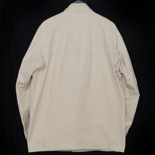 JIL SANDER 02SS Belted Moto Blouson Beige Size 54