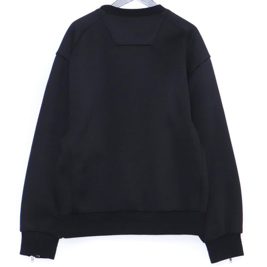 JUUN.J Zip Pullover Hoodie Black Size 44