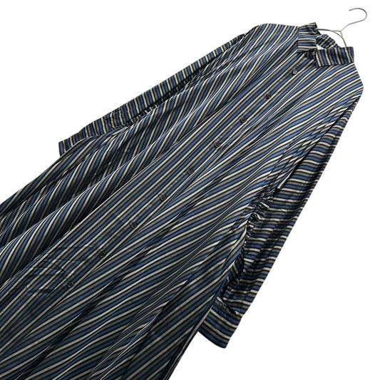 noir kei ninomiya 24SS Striped Shirt Cupro Multi Dress Size XS
