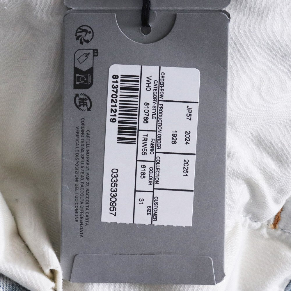 BALENCIAGA 25SS Medium Fit Light Indigo Jeans Size 31