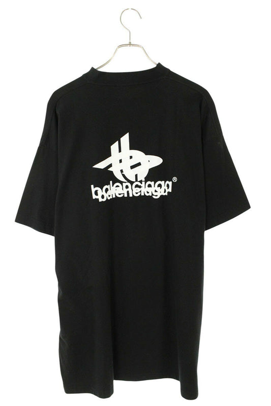 Balenciaga Logo T-Shirt Black Size 3