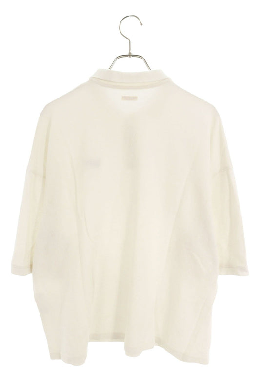 Kapital BOX Short Sleeve Polo Shirt White Size 4