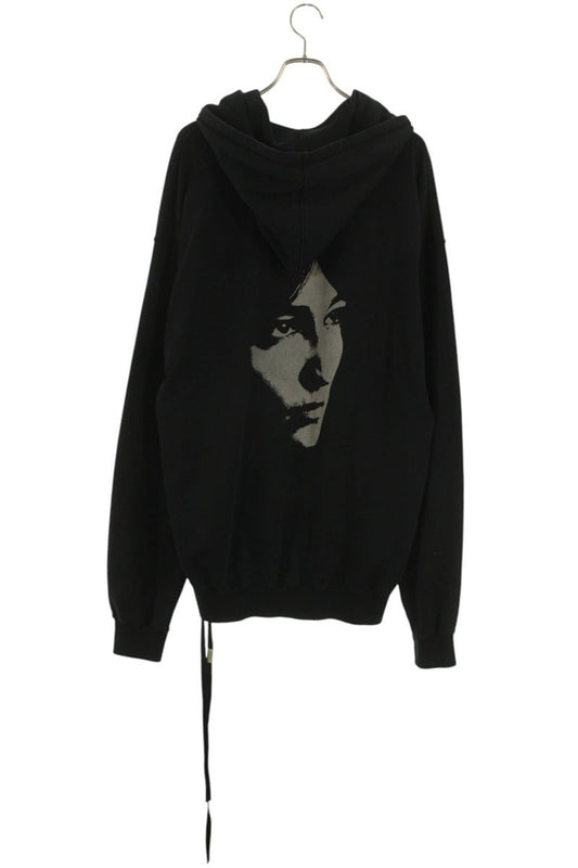 Ann Demeulemeester 25SS Print Hoodie Black Size M