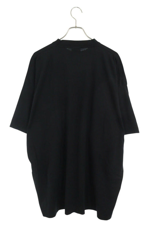 Balenciaga Oversized Cotton T-Shirt Black Size 4