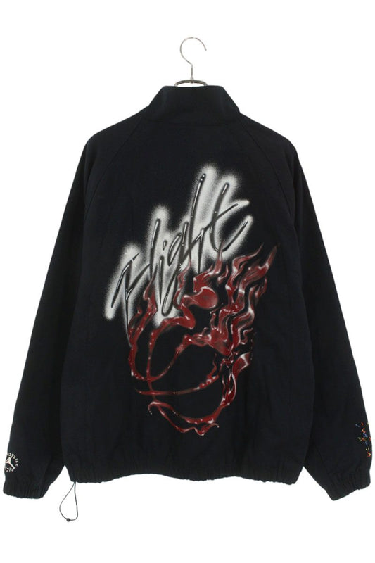 Nike Logo Zip Up Blouson Black Size XL
