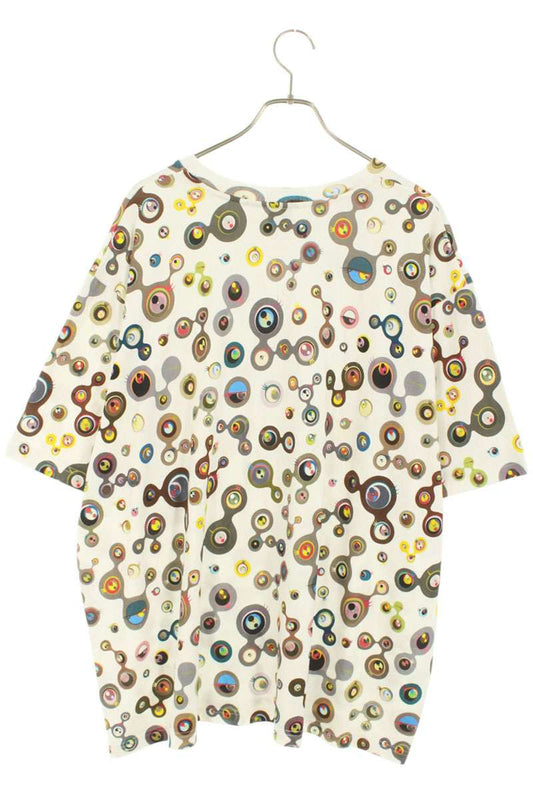 TAKASHI MURAKAMI KAIKAI KIKI Jelly Fish Eyes Print S S Tshirts White Size XXL