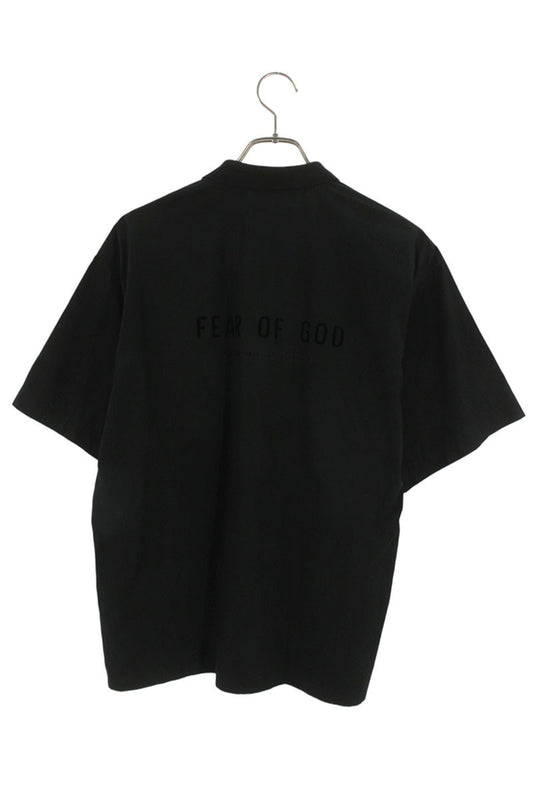Vintage Fear of God Tops - FEAR OF GOD SEVENTH COLLECTION Short Sleeve Polo Shirt Black Size XS - Authentic Archive