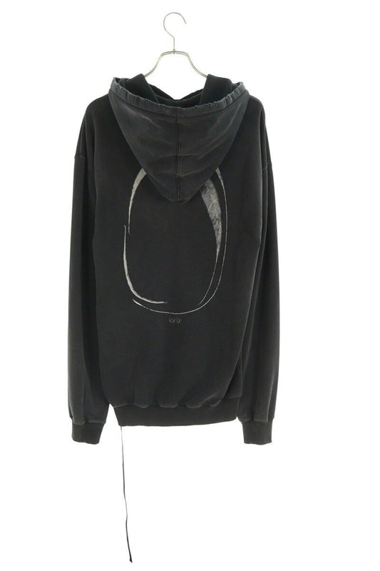 Ann Demeulemeester 25AW Print Pullover Hoodie Black Size XS