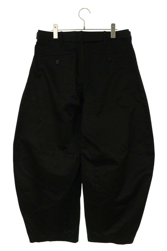 Sacai 26SS Cotton Wide Long Pants Black Size US 32