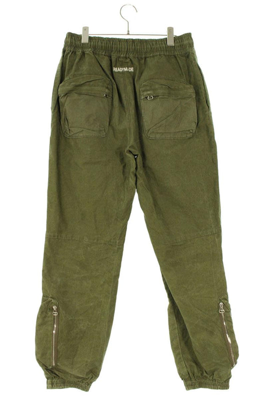READYMADE Cotton Long Pants Green US 30