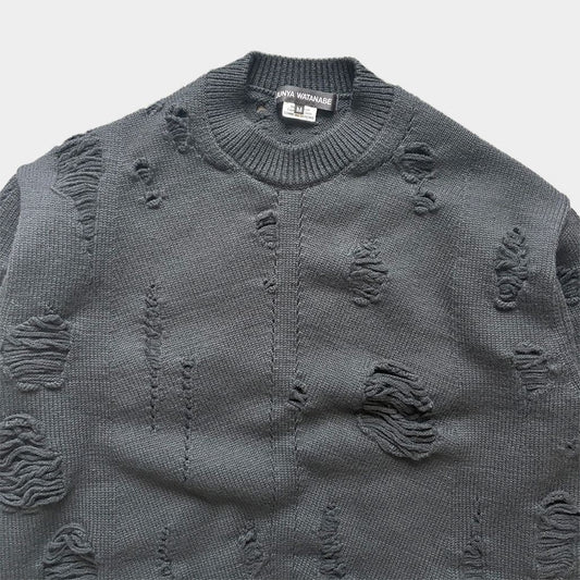 JUNYA WATANABE AD24 Destory Sweater Black Size M