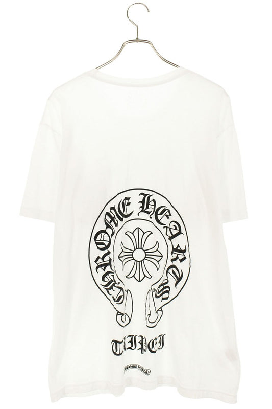 Chrome Hearts Taipei Horseshoe Tee White Size XL