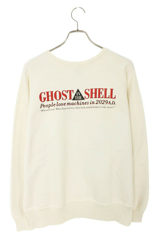 Saint Michael 25SS Print Sweatshirt White Size L